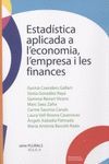 ESTADÍSTICA APLICADA A L'ECONOMIA, L'EMPRESA I LES FINANCES