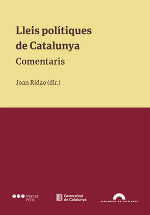 LLEIS POLÍTIQUES DE CATALUNYA