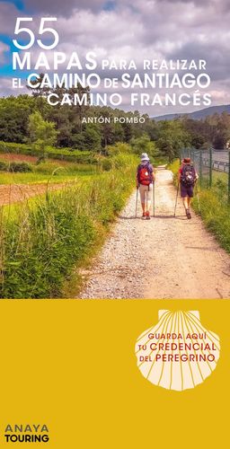 55 MAPAS PARA REALIZAR EL CAMINO DE SANTIAGO. CAMINO FRANCÉS (DESPLEGABLES) (2020)