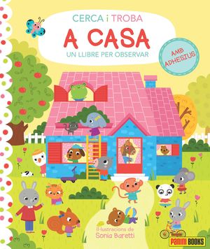CERCA I TROBA A CASA. UN LLIBRE PER OBSERVAR (AMB ADHESIUS)