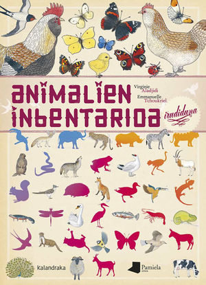 ANIMALIEN INBENTARIOA IRUDIDUNA