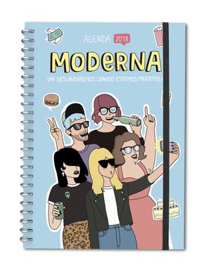 AGENDA ANUAL 2018 MODERNA DE PUEBLO