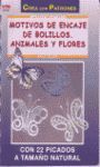 SERIE ENCAJE DE BOLILLOS Nº 1. MOTIVOS DE ENCAJE DE BOLILLOS. ANIMALES Y FLORES
