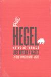 HEGEL. NOTAS DE TRABAJO