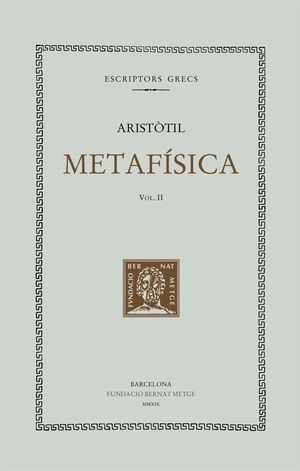 METAFÍSICA, VOL II (TELA)