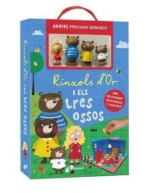 RÍNXOLS D'OR I ELS OSSOS. AMB UN ESCENARI DESPLEGABLE I 4 NINOTETS!