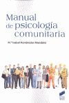 MANUAL DE PSICOLOGÍA COMUNITARIA
