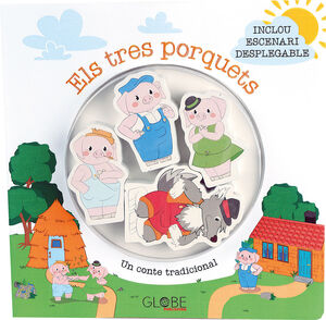 ELS TRES PORQUETS. INCLOU CASA DESPLEGABLE
