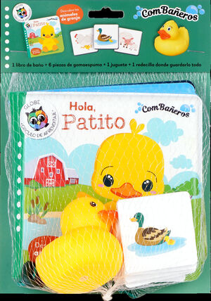 HOLA, PATITO. DESCRUBRE LOS ANIMALES DE LA GRANJA (LIBRO BAÑO)