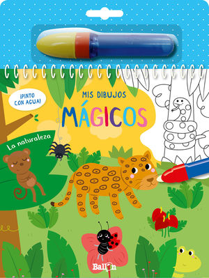 La Naturaleza Pinto Con Agua Mis Dibujos Magicos A A V V Libro En Papel Llibreria La Llopa