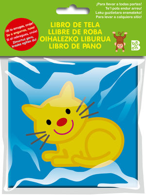 GATITO. LIBRO DE TELA