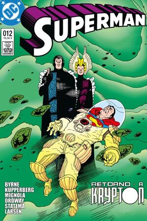 BIBLIOTECA SUPERMAN 12 RETORNO A KRYPTON