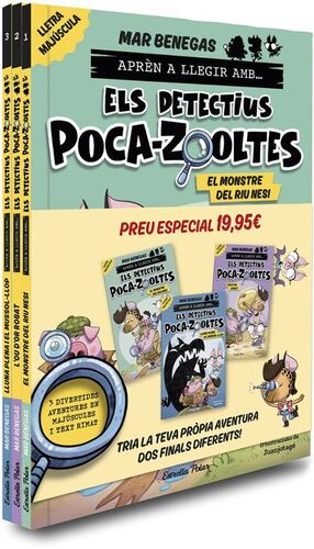 PACK APREN A LLEGIR AMB... ELS DETECTIUS POCA-ZOOLTES