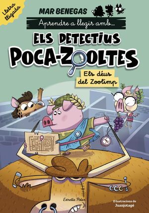 APRENDRE A LLEGIR AMB ELS DETECTIUS POCA-ZOOLTES  2. ELS DÉUS DEL ZOOLIMP (LLETRA LLIGADA)
